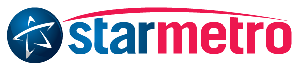 View image of a starmetro logo